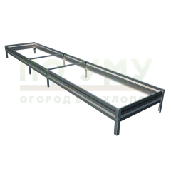 Грядка оцинкованная 0,65х5,0 м, высота 20 см