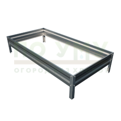 Грядка оцинкованная 1,0х2,0 м, высота 20 см