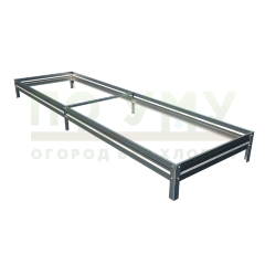 Грядка оцинкованная 0,5х3,0 м, высота 15 см