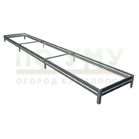 Грядка оцинкованная 0,8х6,0 м, высота 15 см в Калининграде