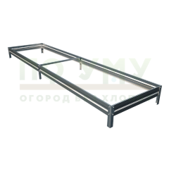 Грядка оцинкованная 0,8х4,0 м, высота 15 см